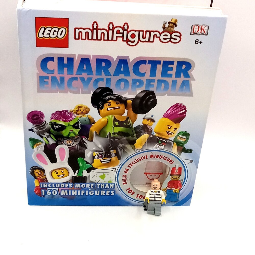 LEGO Minifigures Character Encyclopedia Book Series 1-10 Minifig not original